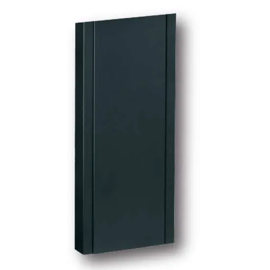 Brievenbus standaard Allux 1001 zwart.