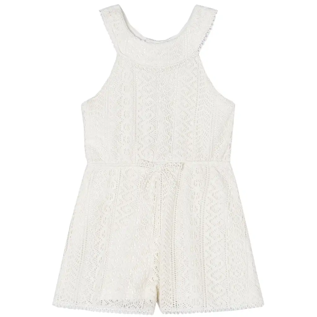 Jumpsuit guipure (chickpea)