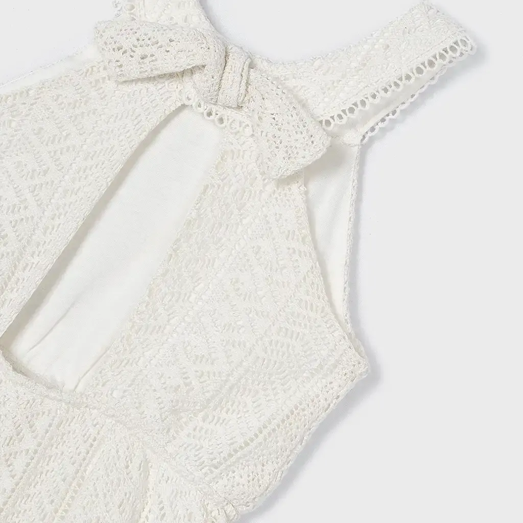 Jumpsuit guipure (chickpea)